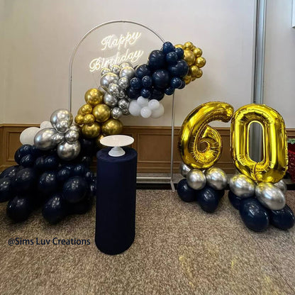 5*7.5Ft Aluminum Arch Backdrop Stand For Birthday Wedding Party Decoration