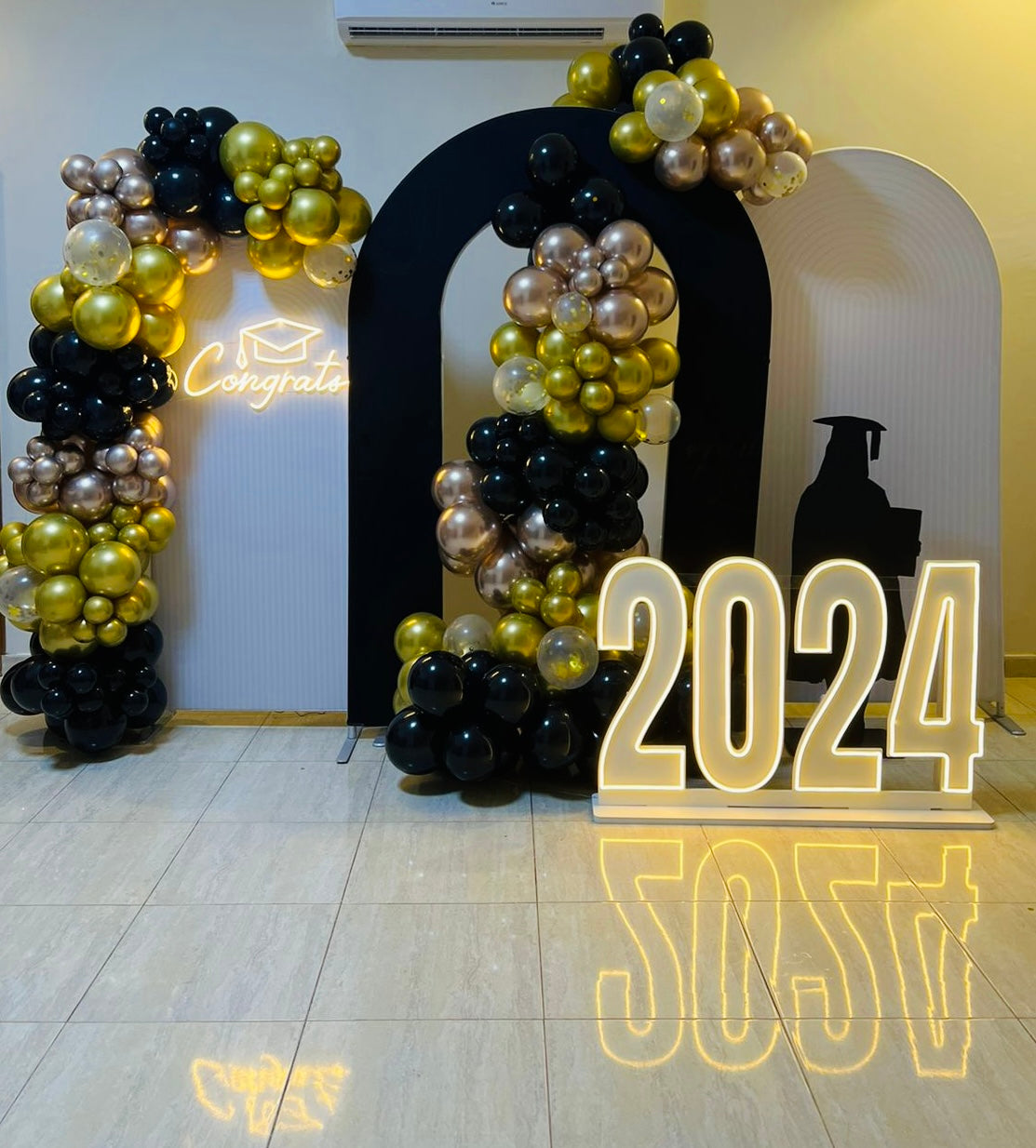 5*7.5ft Aluminum Alloy Material Open Door Arch Backdrop Stand With Cover