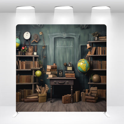 Ripple Tension Fabric Backdrop Wall Cover With Stand For Birthday Party Photography Photo Shoot Studio Props