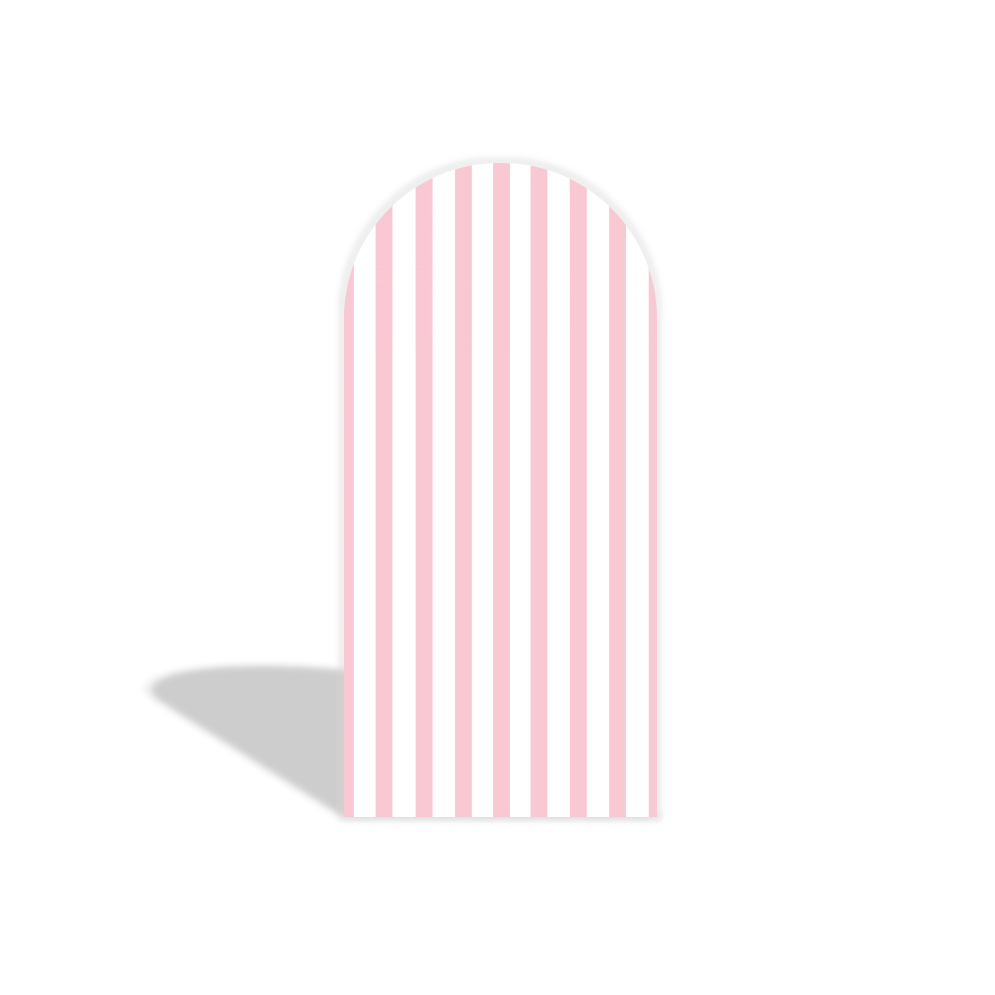 Christening Pink Flora Flower Birthday Party Arch Backdrop Wall Cloth Cover