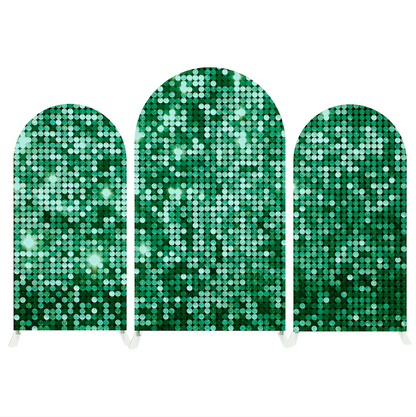 Shimmer Sequin Birthday Baby Shower Party Arch Backdrop Wall Cloth Cover