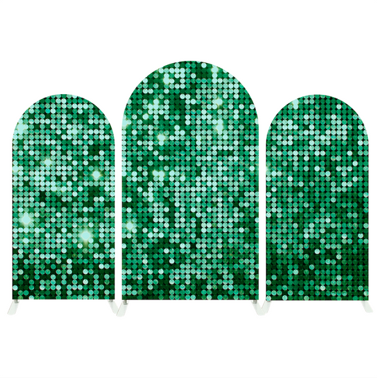 Shimmer Sequin Birthday Baby Shower Party Arch Backdrop Wall Cloth Cover