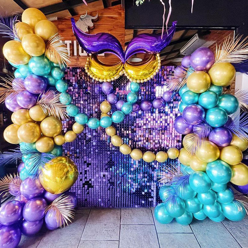 Shimmer Sequin Wall Birthday Party Photo Booth Backdrop- Various colors available Pink Gold Green Sliver White