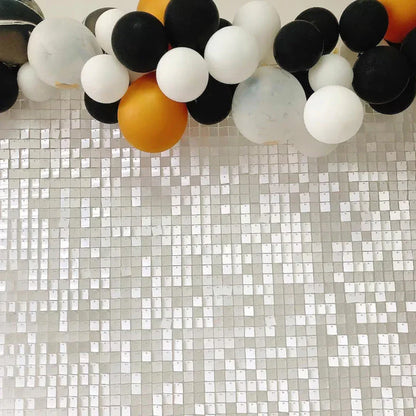 Shimmer Sequin Wall Birthday Party Photo Booth Backdrop- Various colors available Pink Gold Green Sliver White