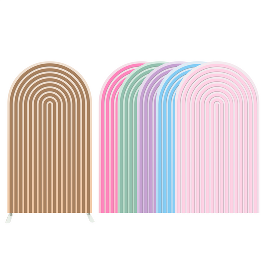 Chiara Ripple Birthday Baby Shower Party Arch Backdrop Wall Cloth Cover