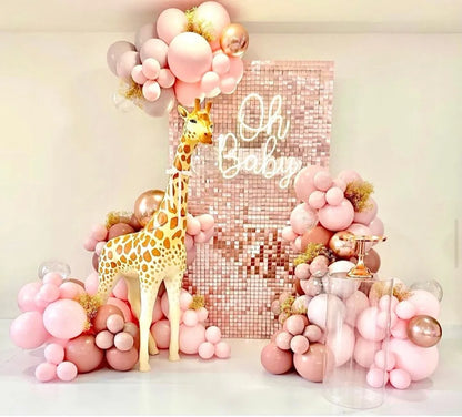 Shimmer Sequin Wall Birthday Party Photo Booth Backdrop- Various colors available Pink Gold Green Sliver White