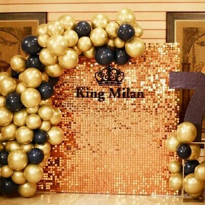 Shimmer Sequin Wall Birthday Party Photo Booth Backdrop- Various colors available Pink Gold Green Sliver White