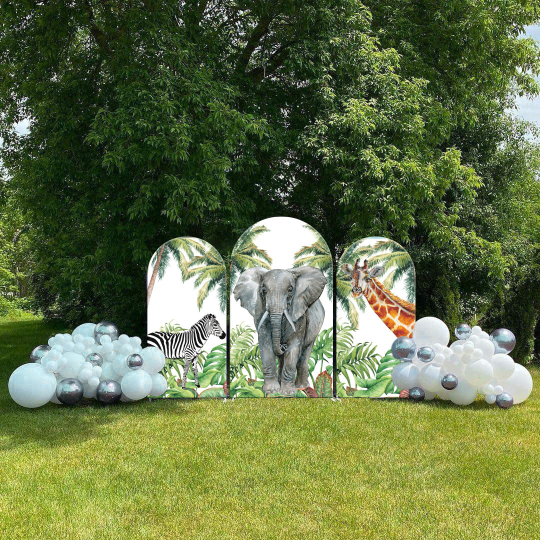 Customization Birthday Wedding Baby Shower Bridal Decade Party Arch Backdrop Wall Cloth Cover