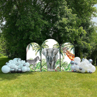 Customization Birthday Wedding Baby Shower Bridal Decade Party Arch Backdrop Wall Cloth Cover